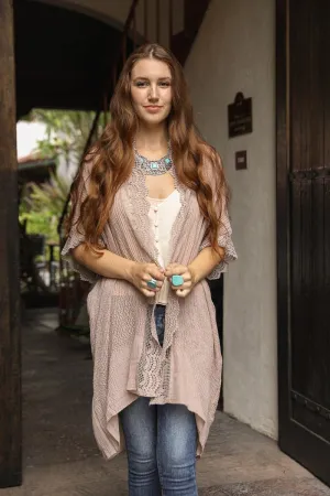 Lace Kimono Duster
