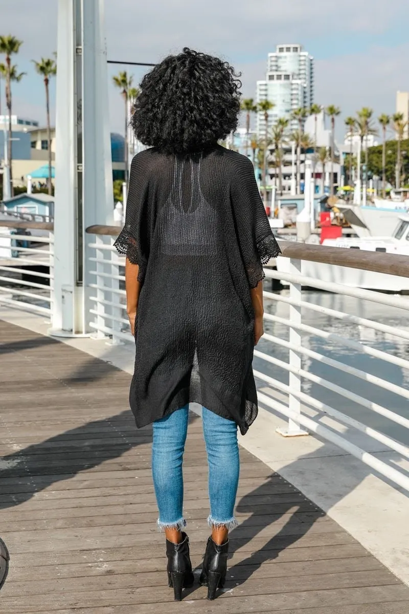Lace Kimono Duster