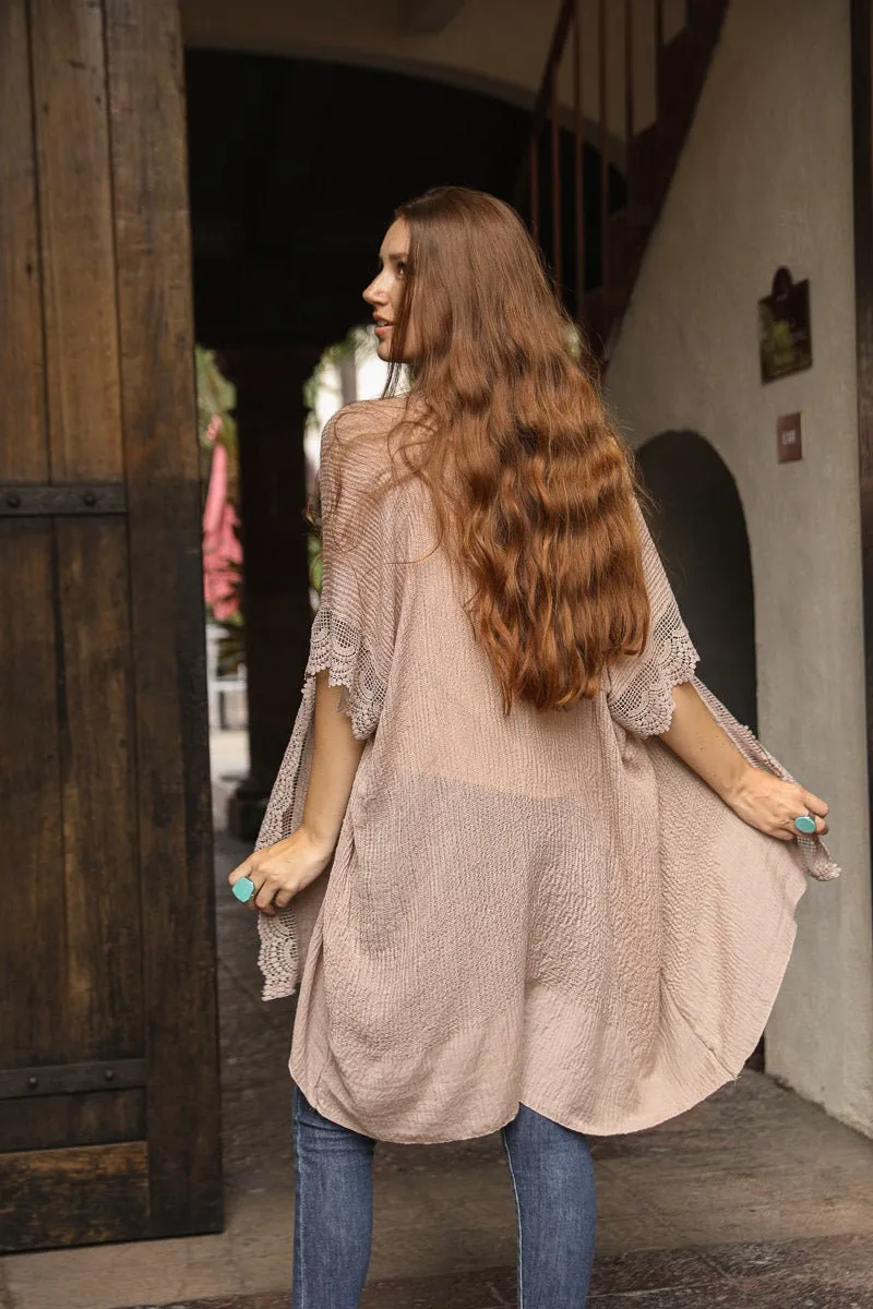 Lace Kimono Duster