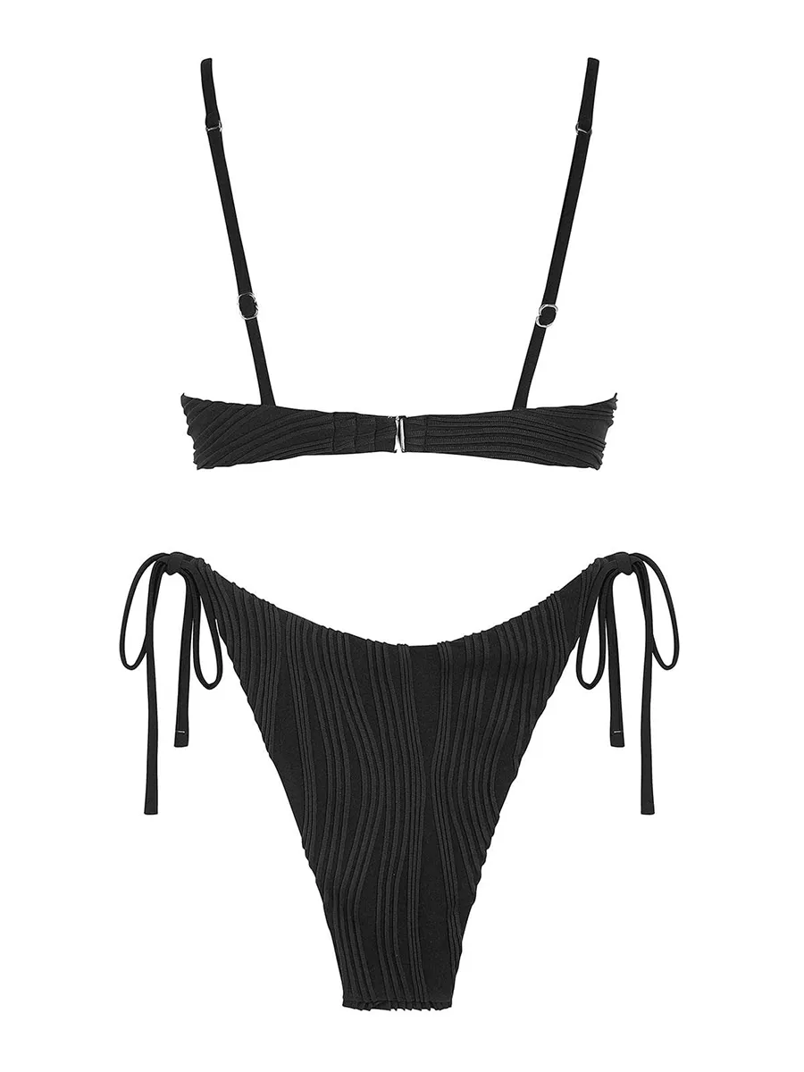 Lace Up Ribbing