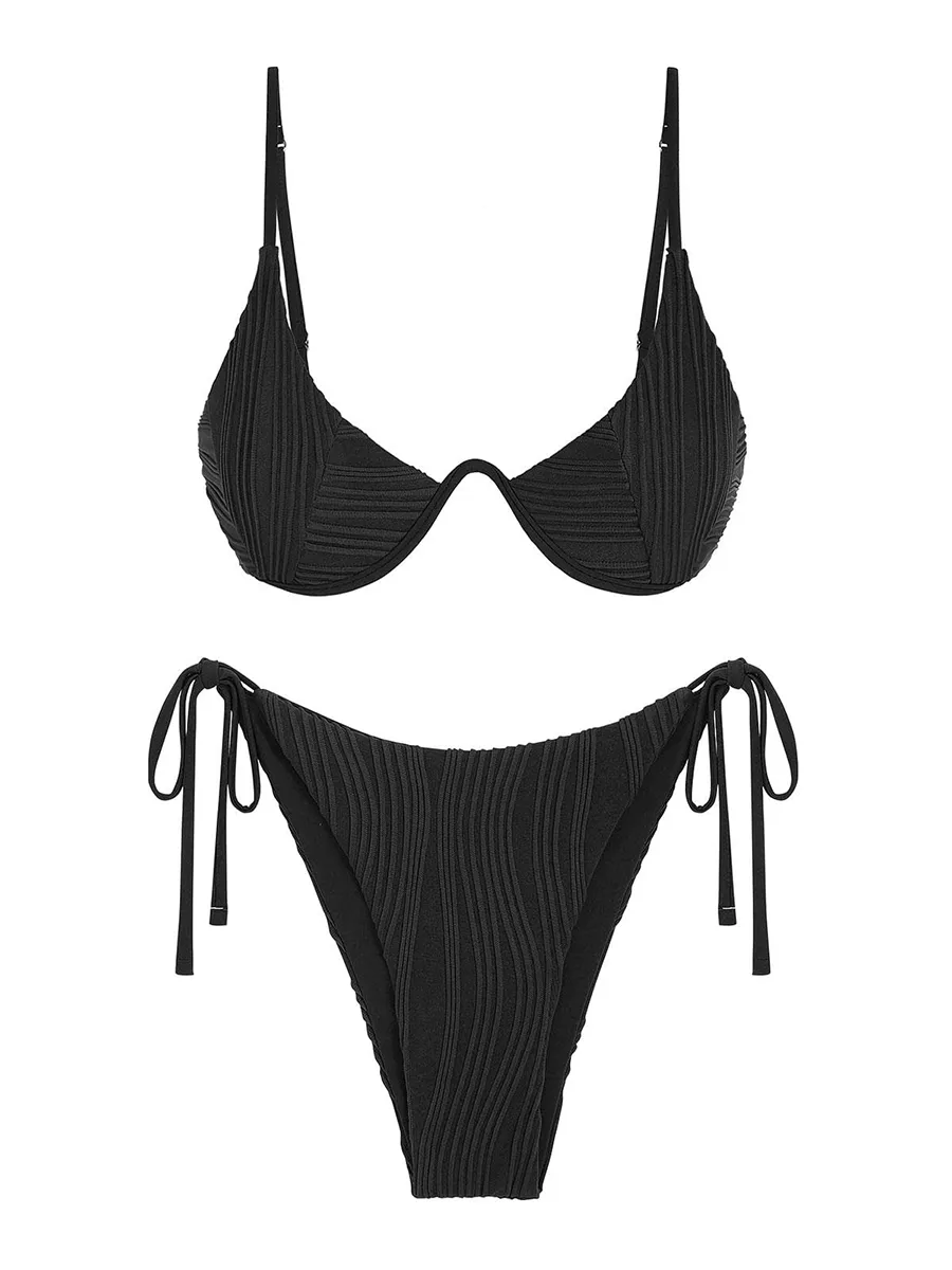 Lace Up Ribbing