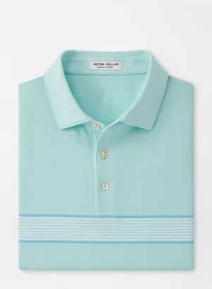 Lane Performance Jersey Polo (Celeste)