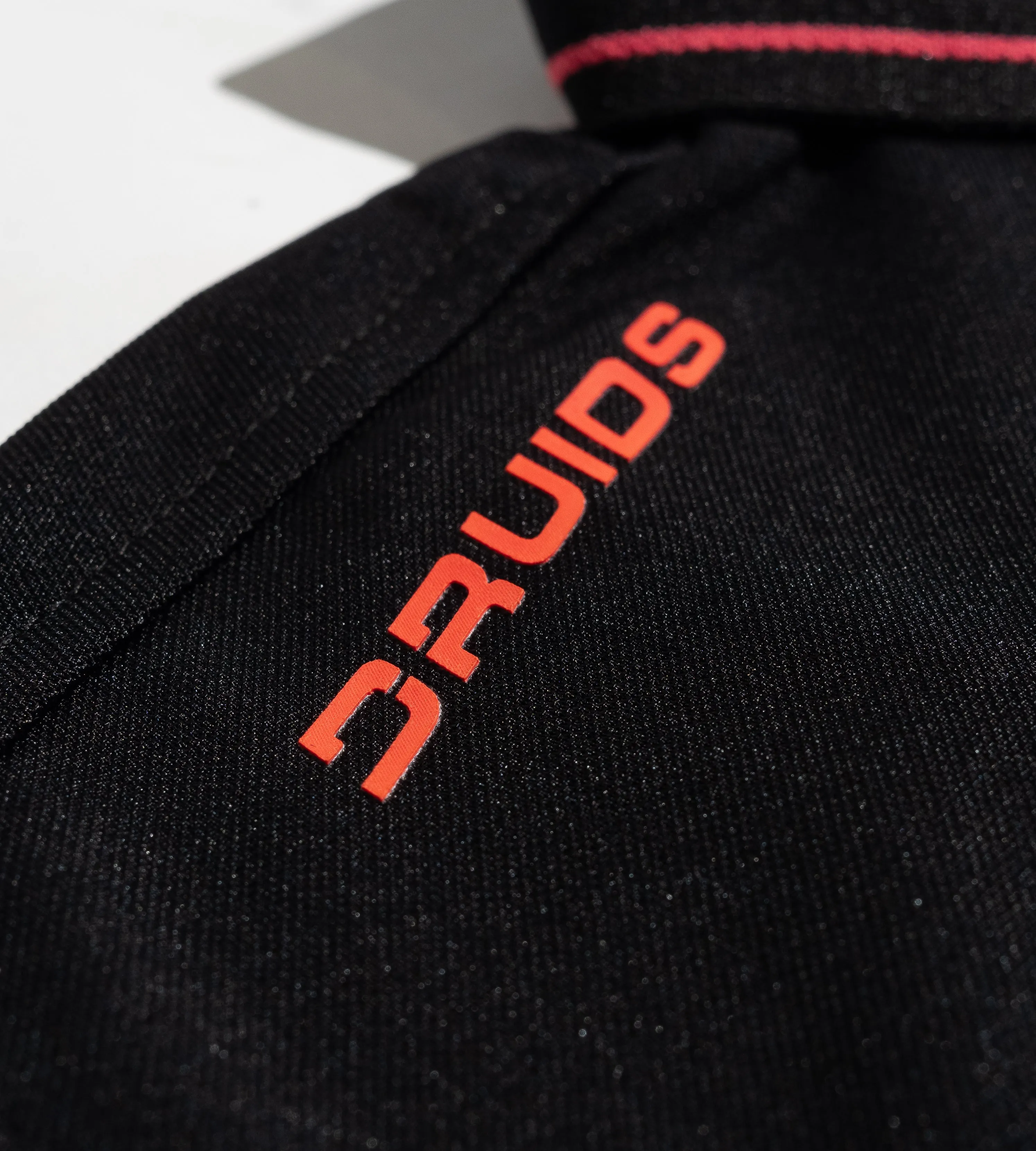 LEADER LONG SLEEVE POLO - BLACK/PINK