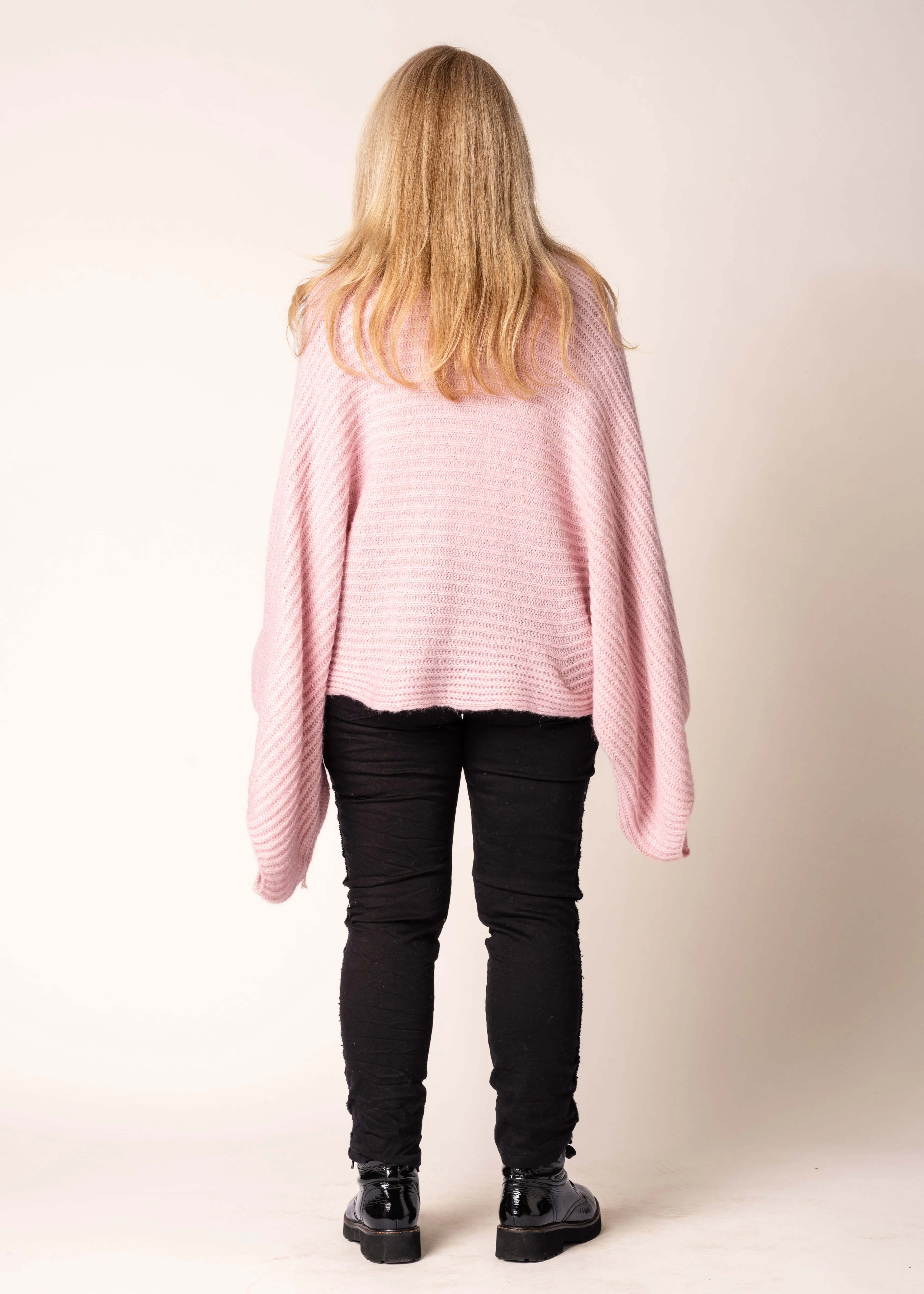 Leah Knit Top in Blush