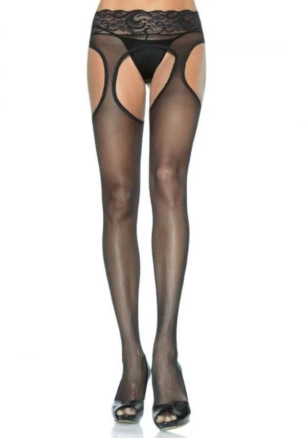 Leg Avenue | Sheer Suspender tights