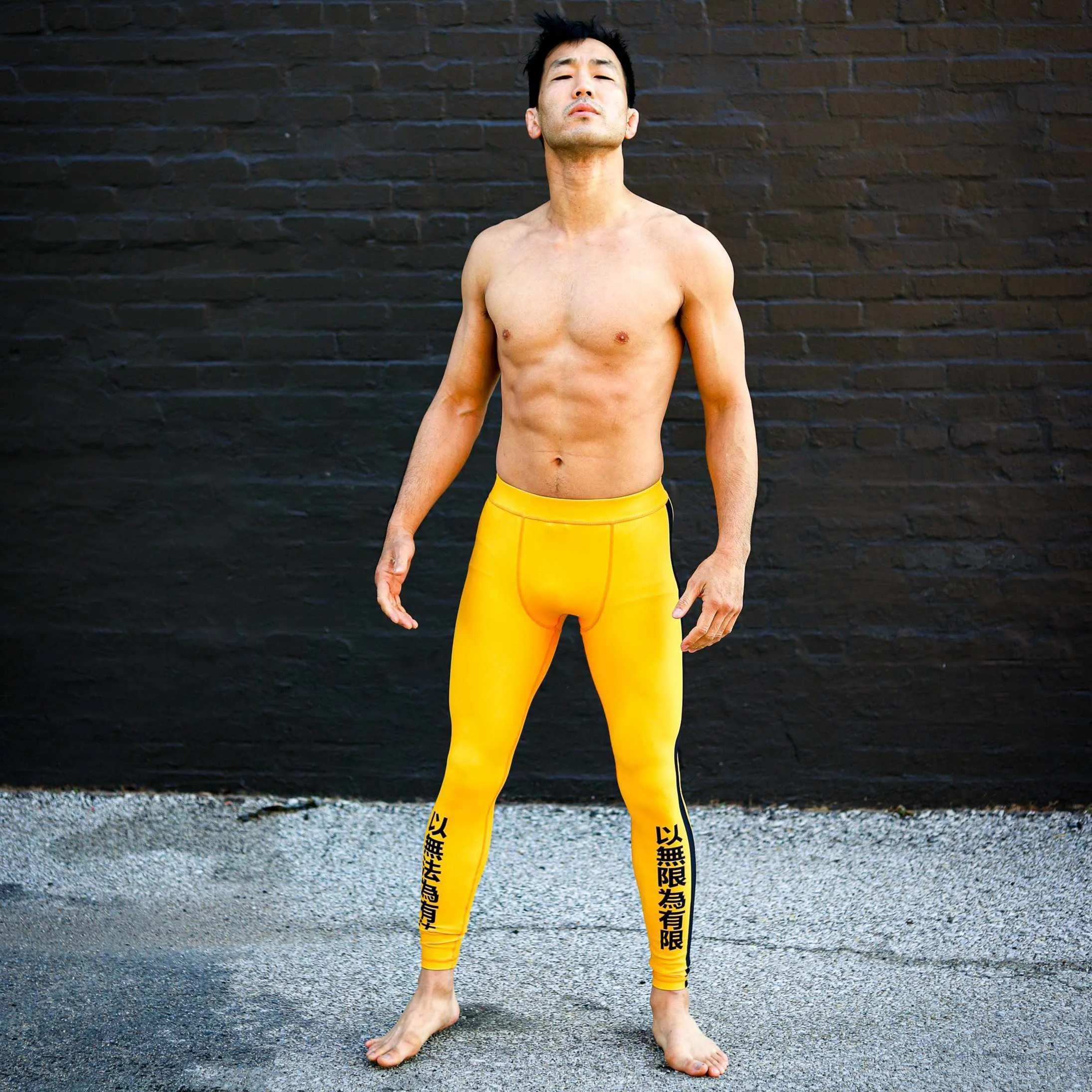 Legendary Spirit Elite Grappling Spats (Yellow)