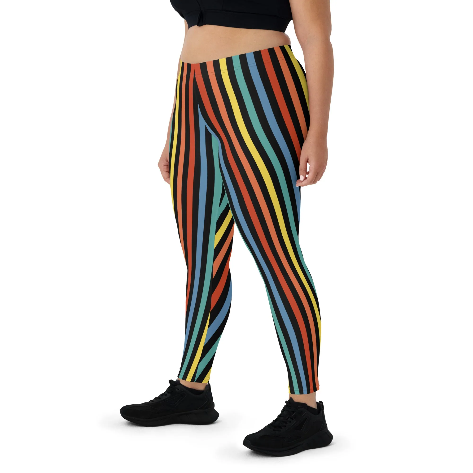 Leggings, Striped Festival