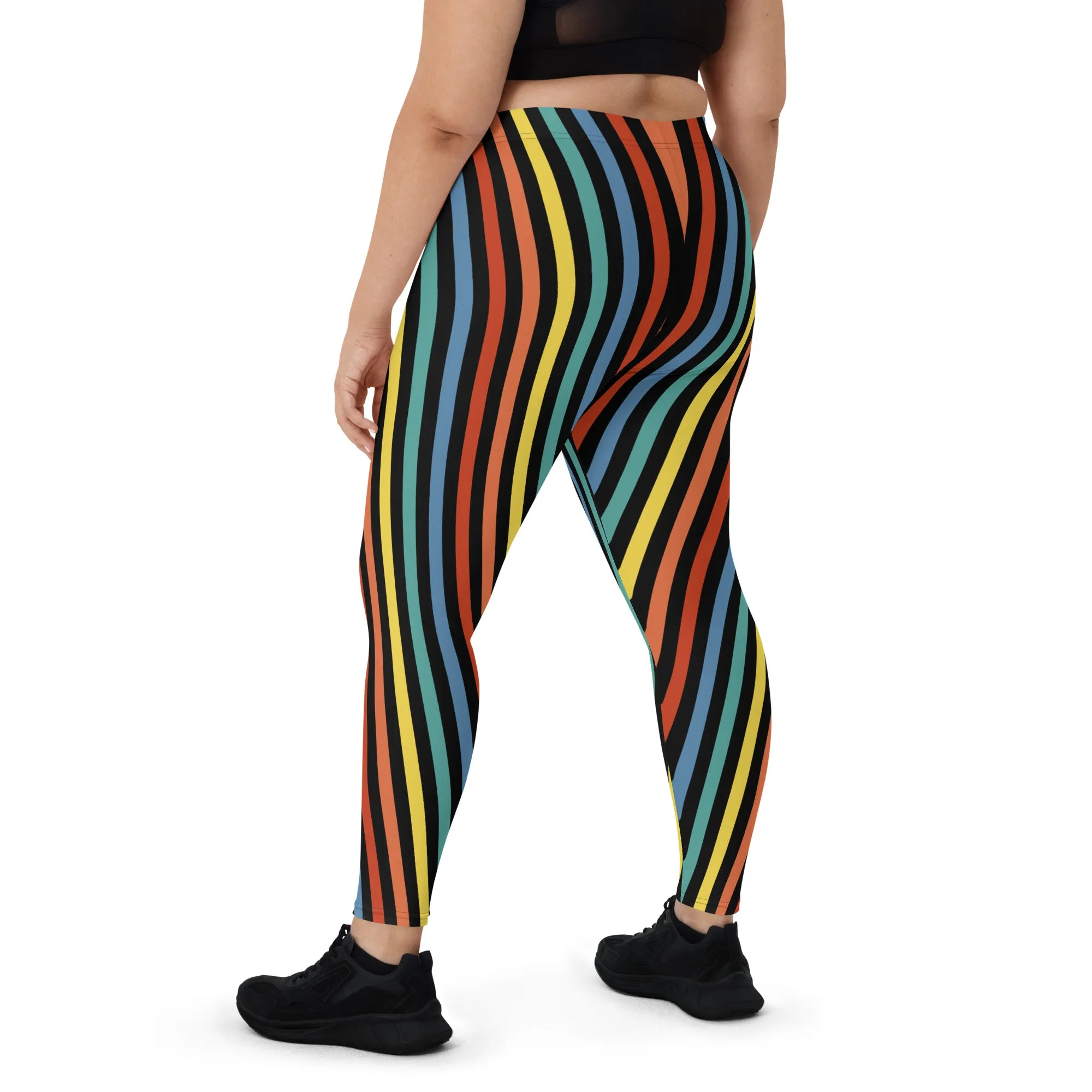 Leggings, Striped Festival