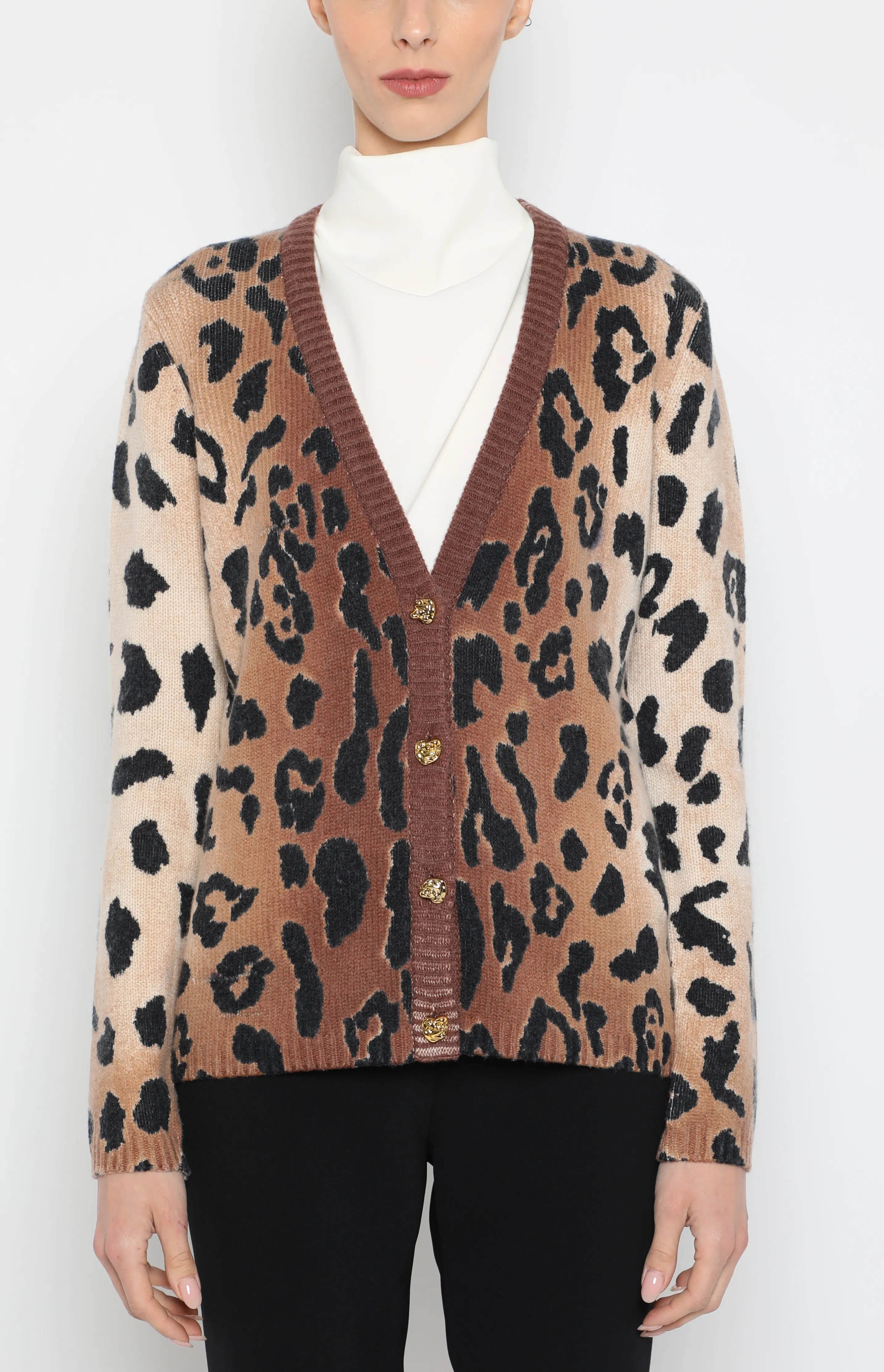 LEOPARD CARDIGAN