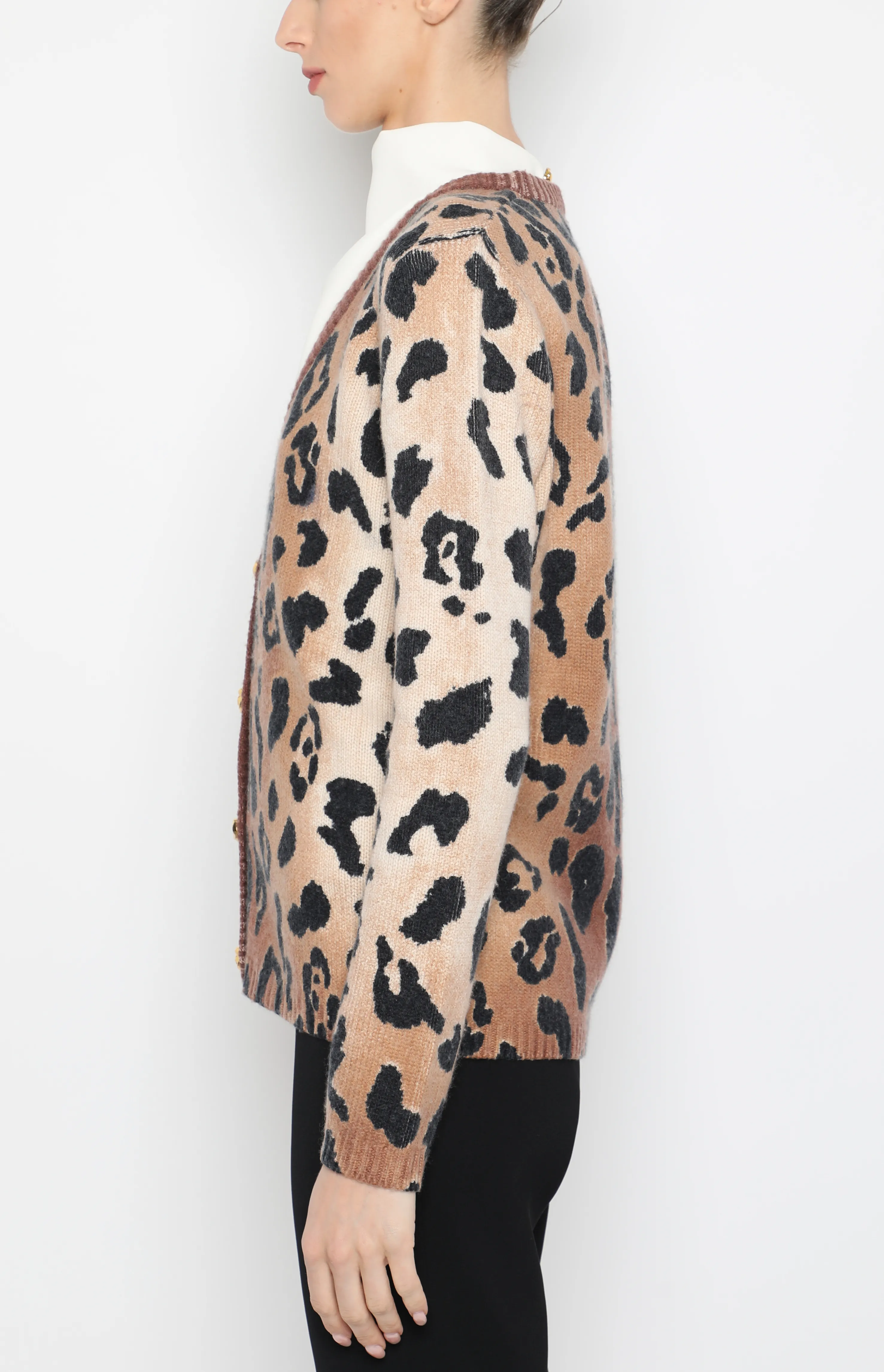LEOPARD CARDIGAN