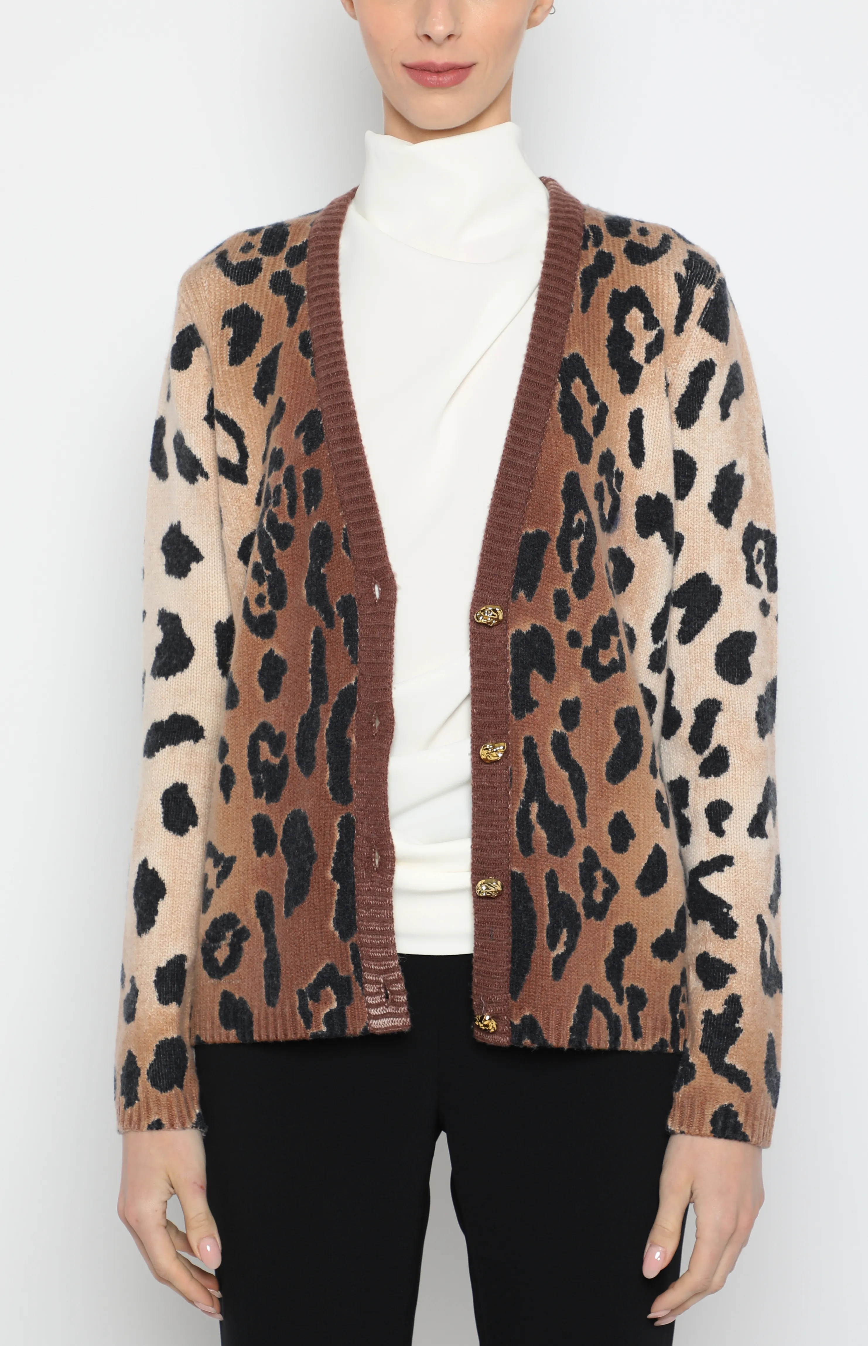 LEOPARD CARDIGAN