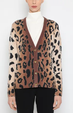 LEOPARD CARDIGAN