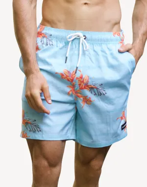 Lily Angel 17" Printed Swim Trunk