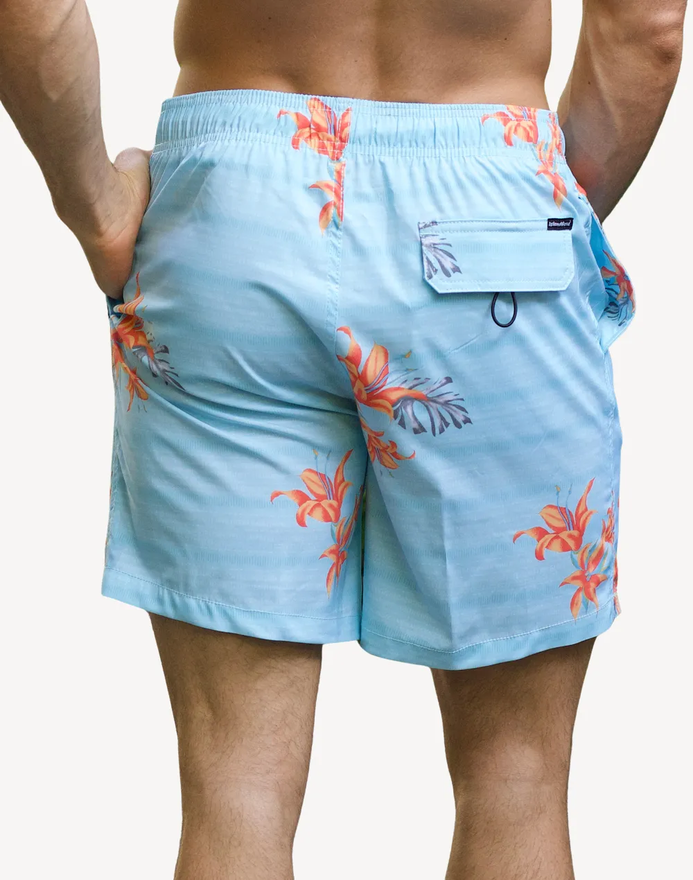 Lily Angel 17" Printed Swim Trunk