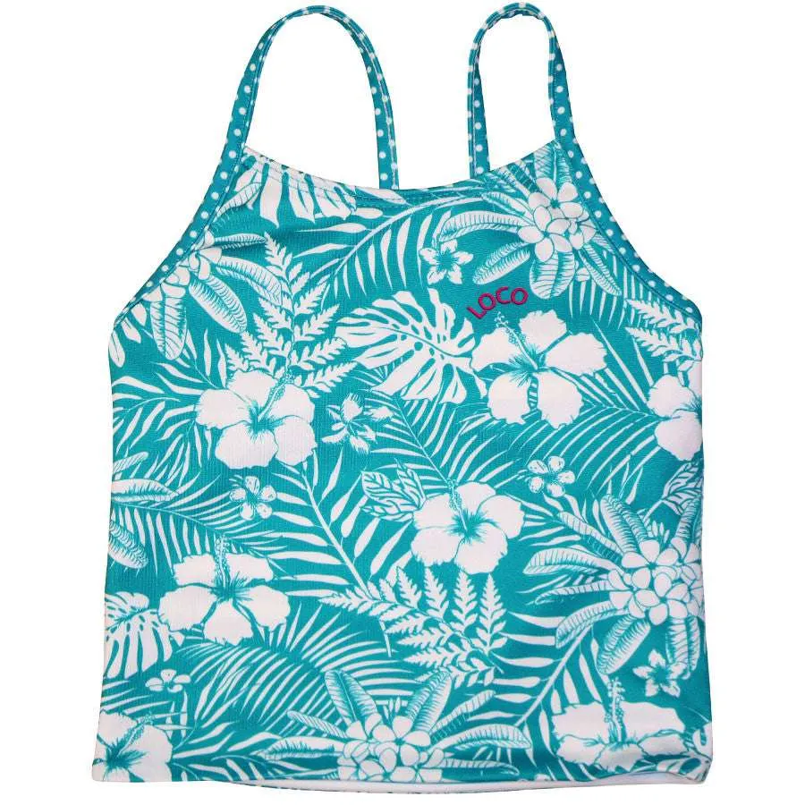 Loco Boutique Silence Kids Reversible Tankini