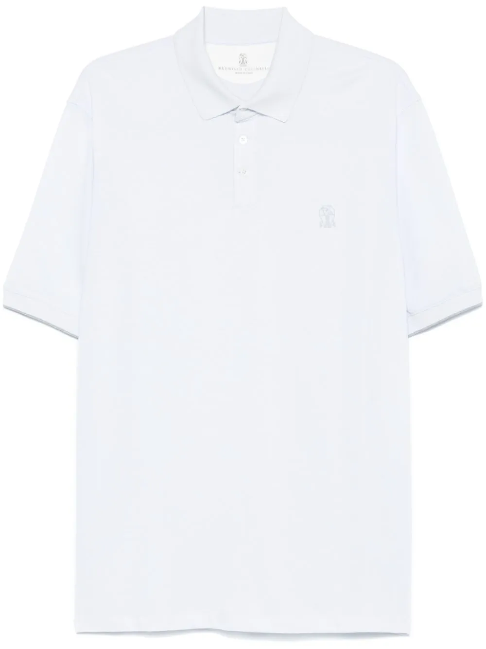 Logo cotton polo shirt