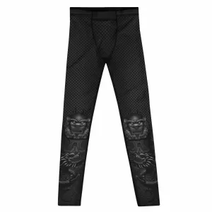 Lord Godless Grappling Spats (Black)