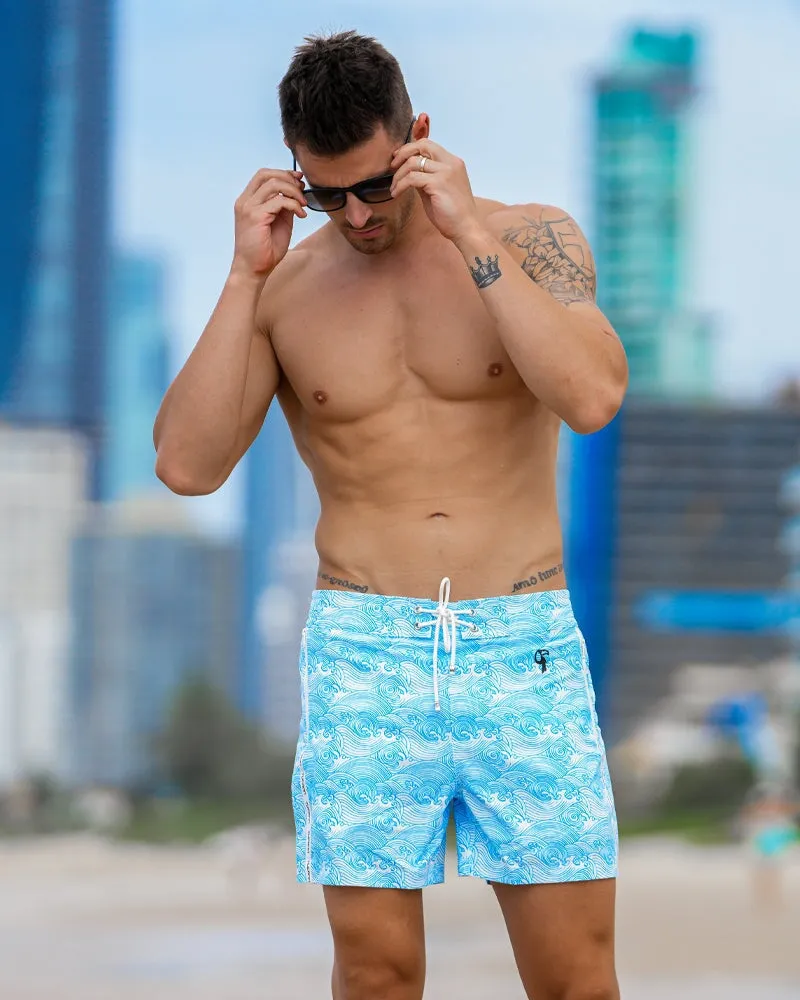 Make Waves Blue - 5"