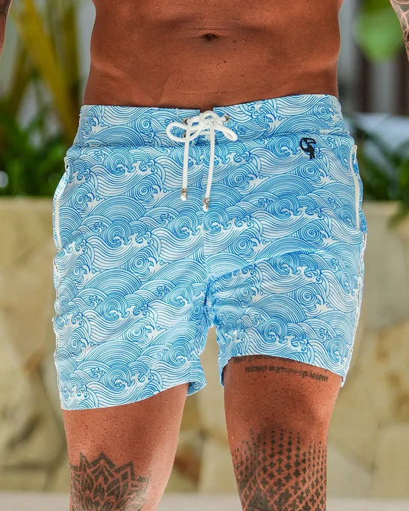 Make Waves Blue - 5"
