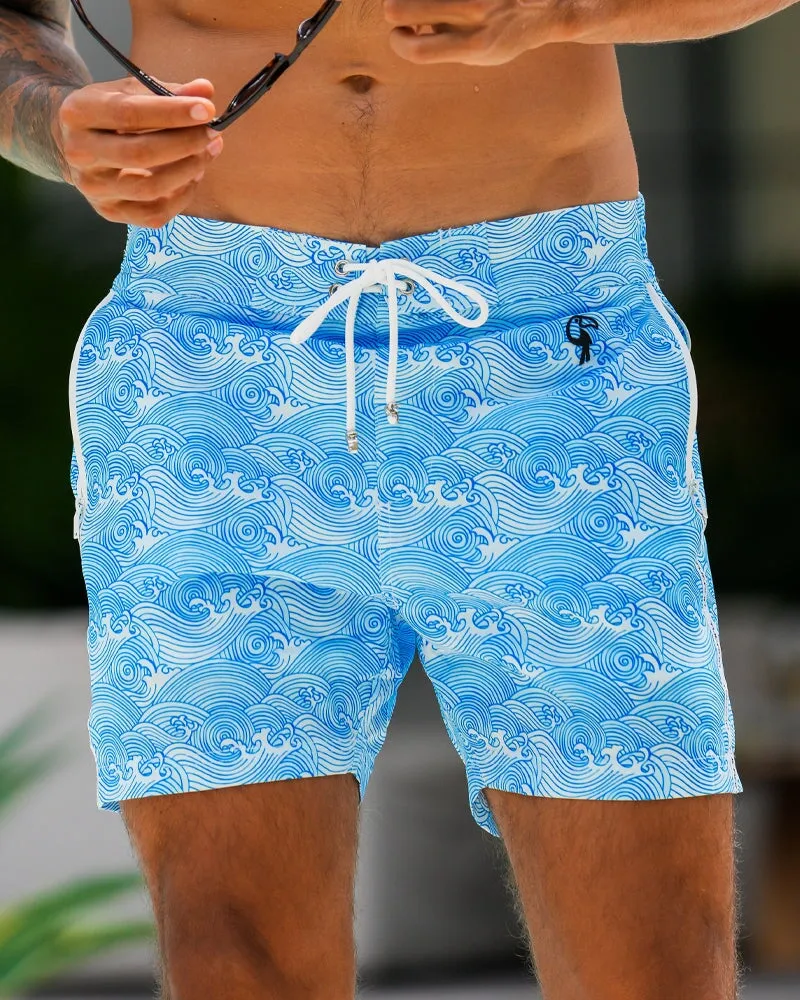 Make Waves Blue - 5"