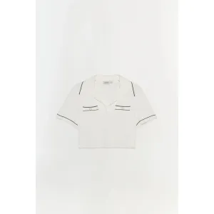MARGARET KNIT POLO
