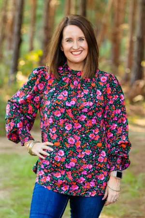 Margot Floral Top
