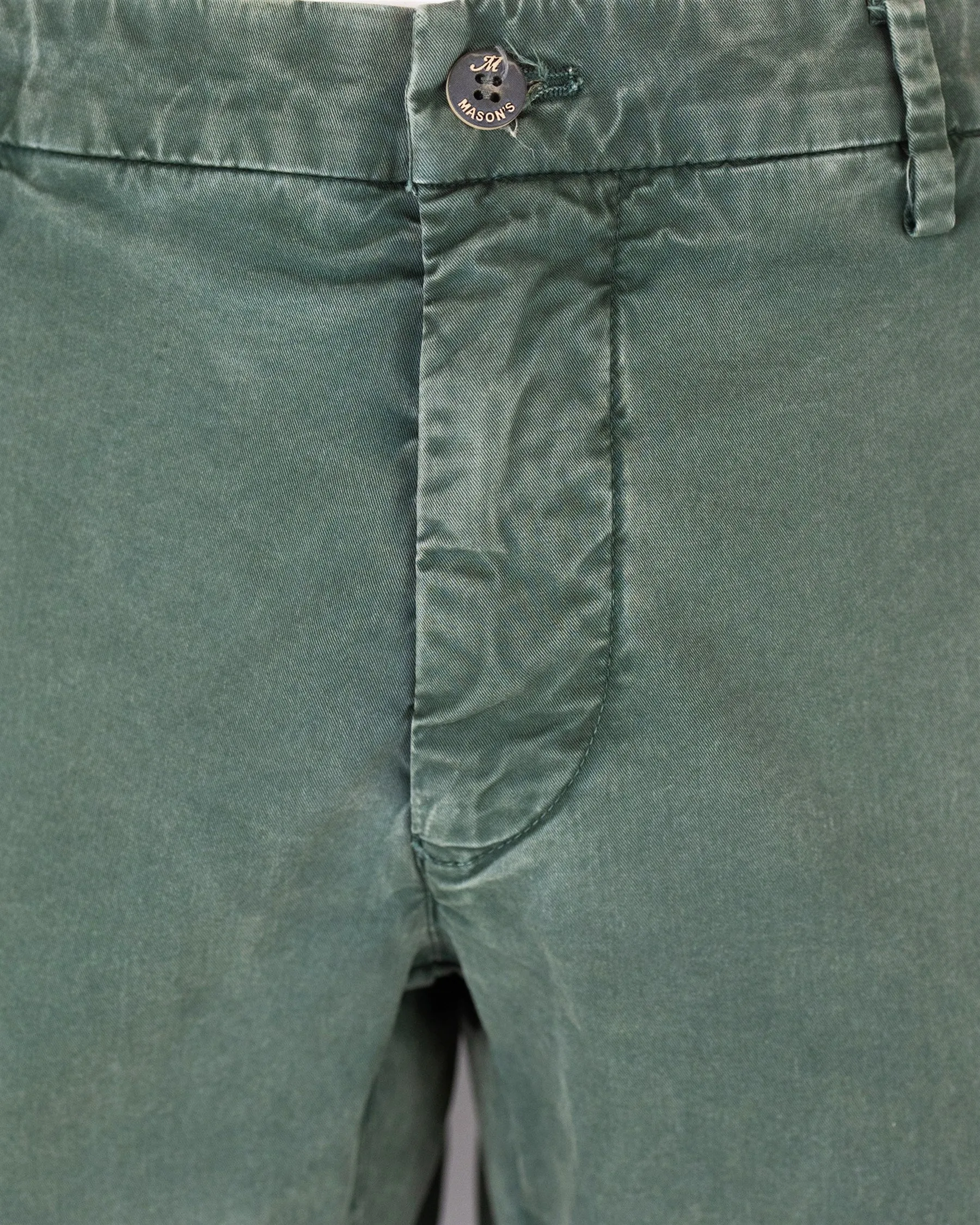 Masons Chino i Cotone Elasticizzato Verde