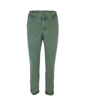 Masons Chino i Cotone Elasticizzato Verde