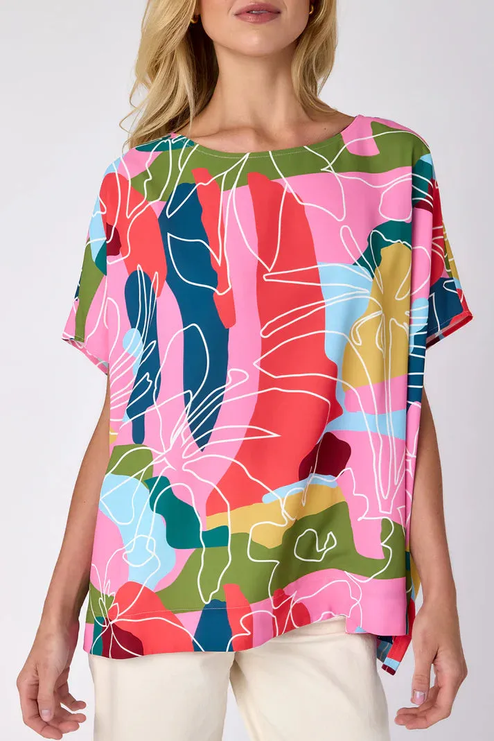 Maxine Tunic (Floral Whimsy)