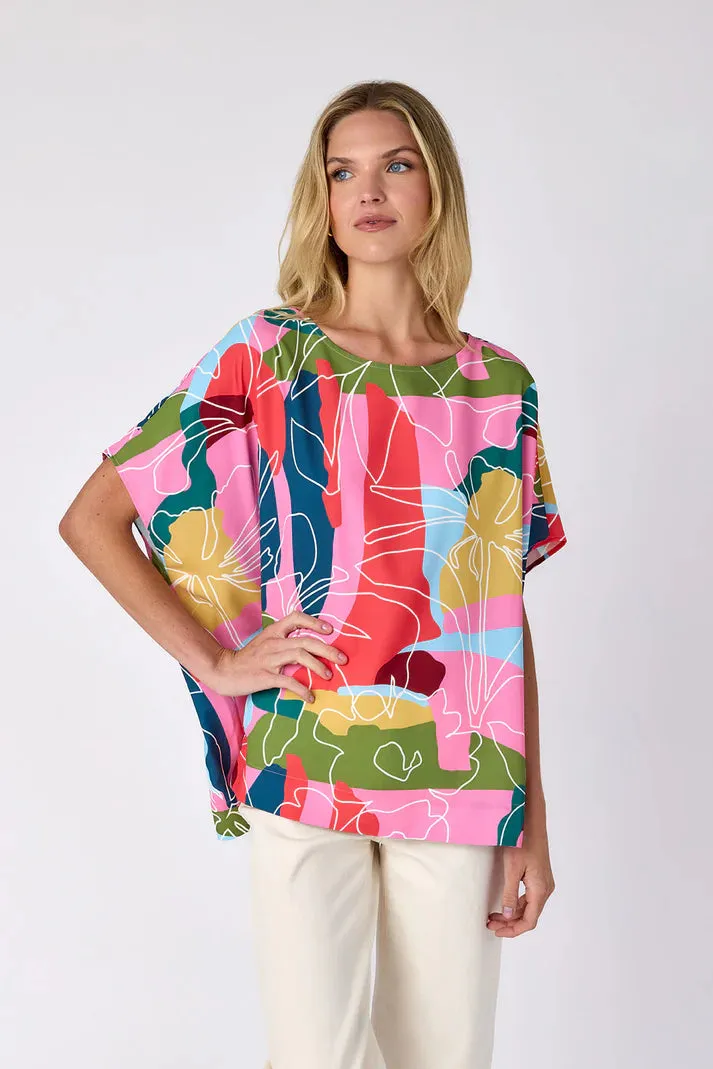 Maxine Tunic (Floral Whimsy)