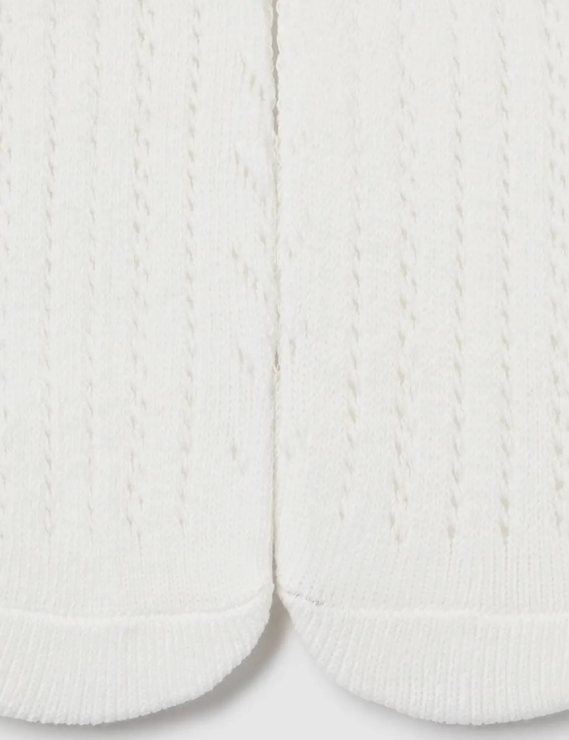 Mayoral Baby Off White Openwork Tights