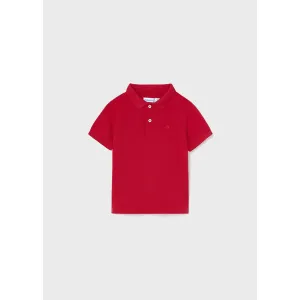 Mayoral Red Classic Pique Polo
