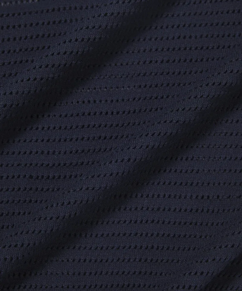 MCC Women's Sleeveless Knit Polo Shirt - Dark Navy