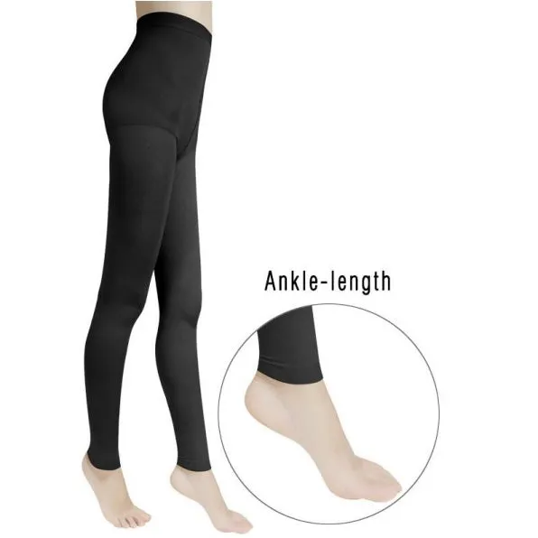 Medical Compression Stockings - Panty Hose Footless - Black or Beige - CCL 1 - 15-21mmHG