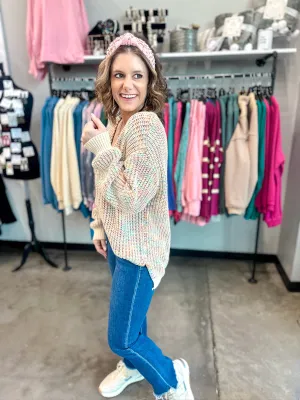Melissa Multi V Neck Sweater
