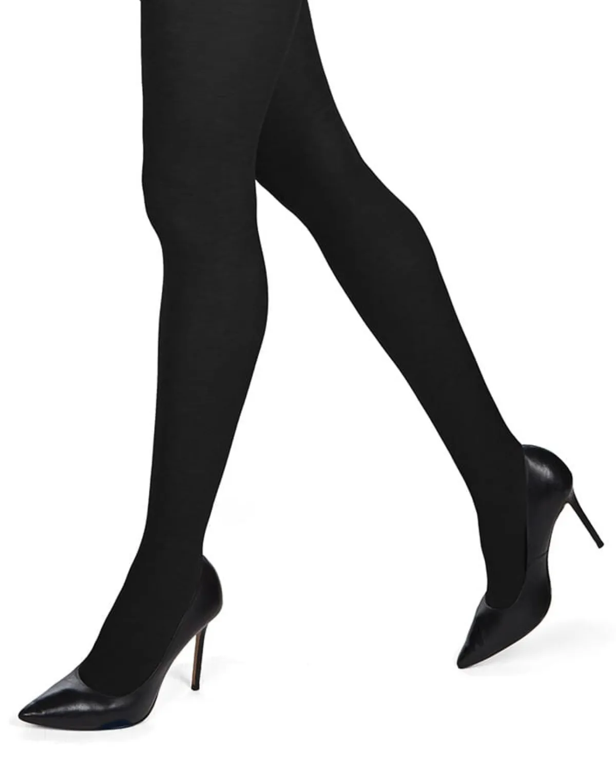 Memoi Soft Pima Cotton Tights with Comfort Waist - Mo-362