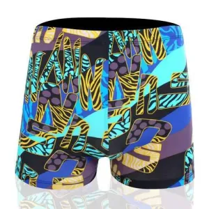 Men Printing Swim Trunk