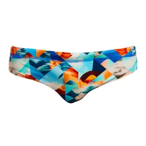 Men's Classic Briefs Smashed Wave