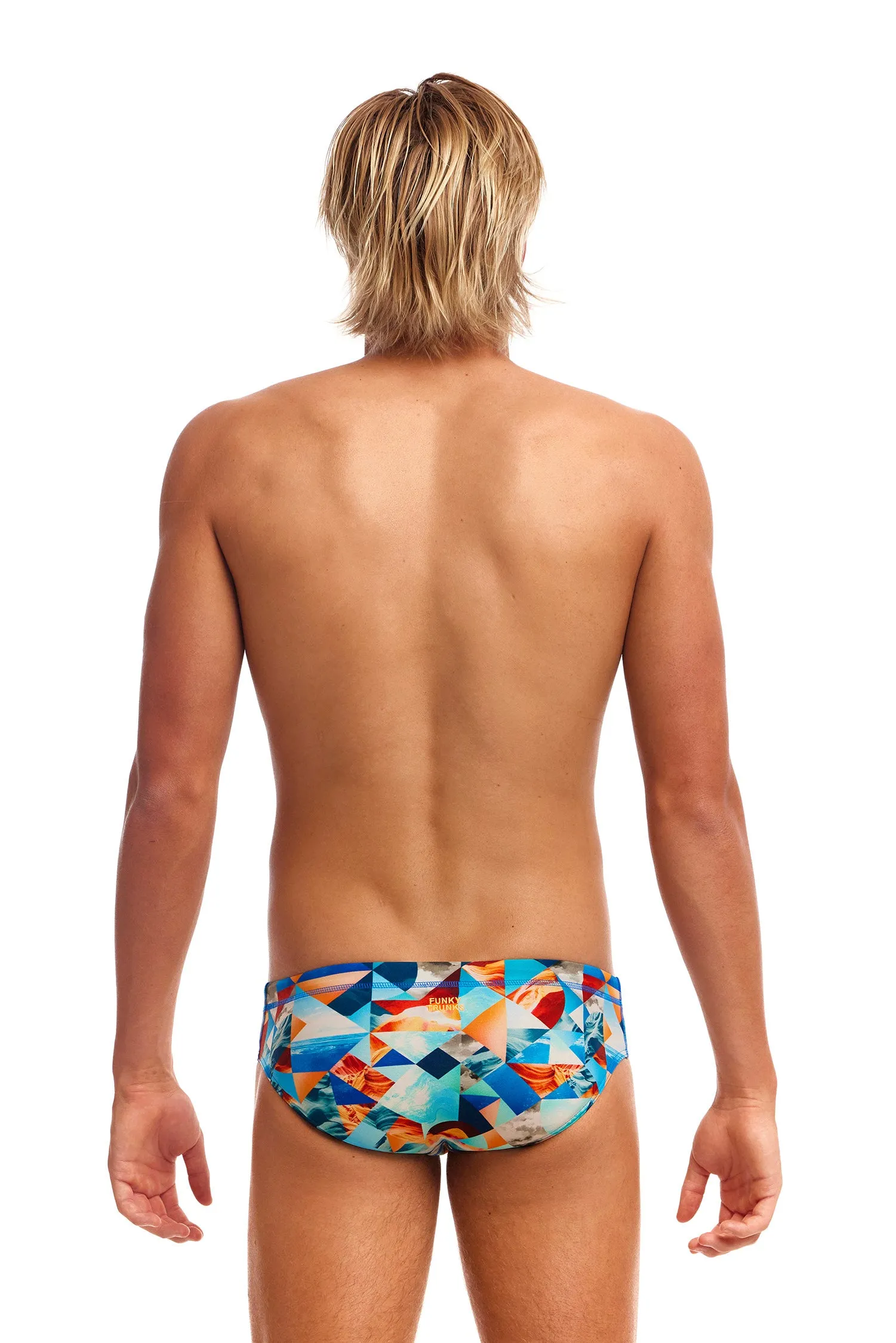 Men's Classic Briefs Smashed Wave