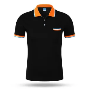 Men's Fashion Polo 8 Color Options