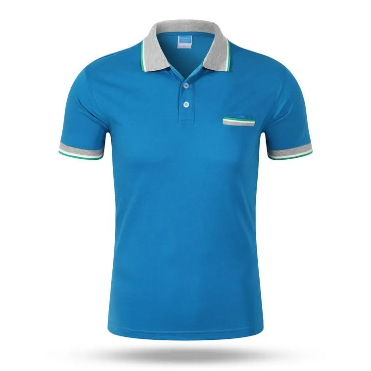 Men's Fashion Polo 8 Color Options
