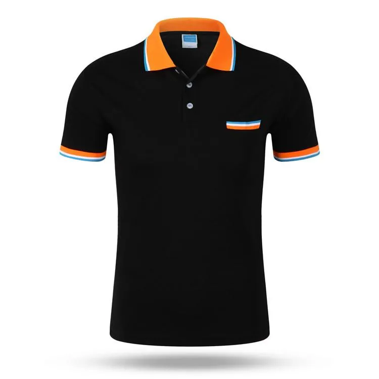 Men's Fashion Polo 8 Color Options