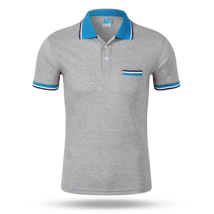 Men's Fashion Polo 8 Color Options