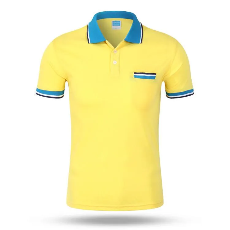 Men's Fashion Polo 8 Color Options