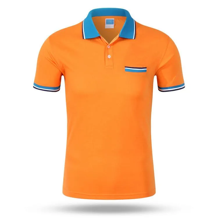 Men's Fashion Polo 8 Color Options