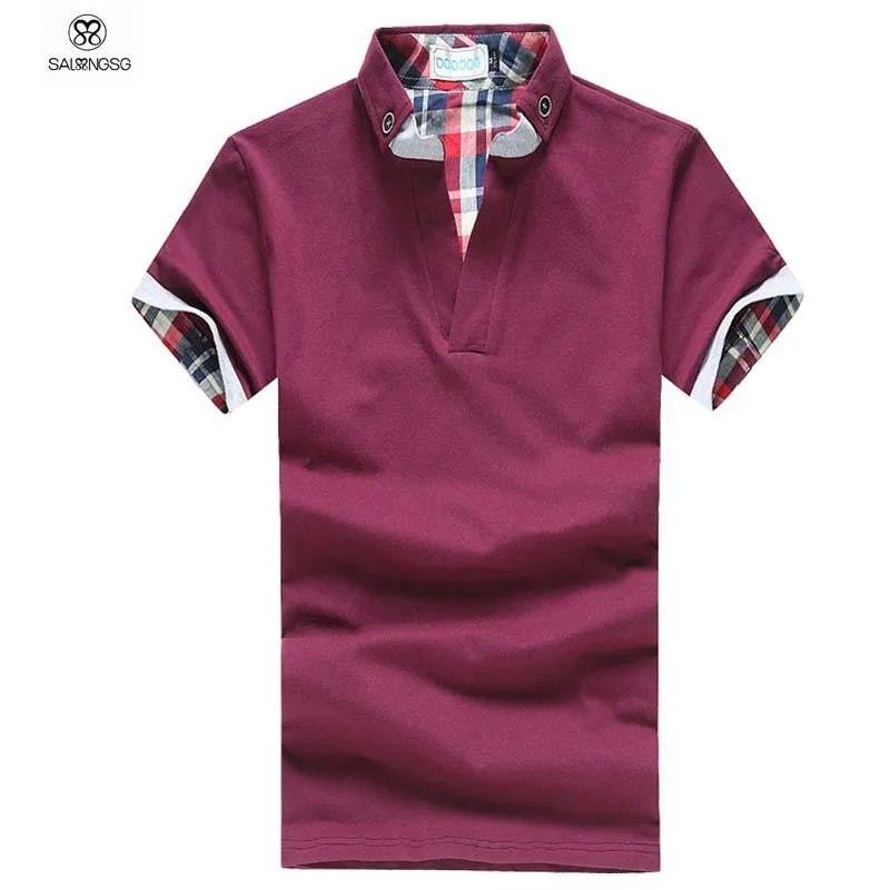 Men's Fashion V-Neck Polo