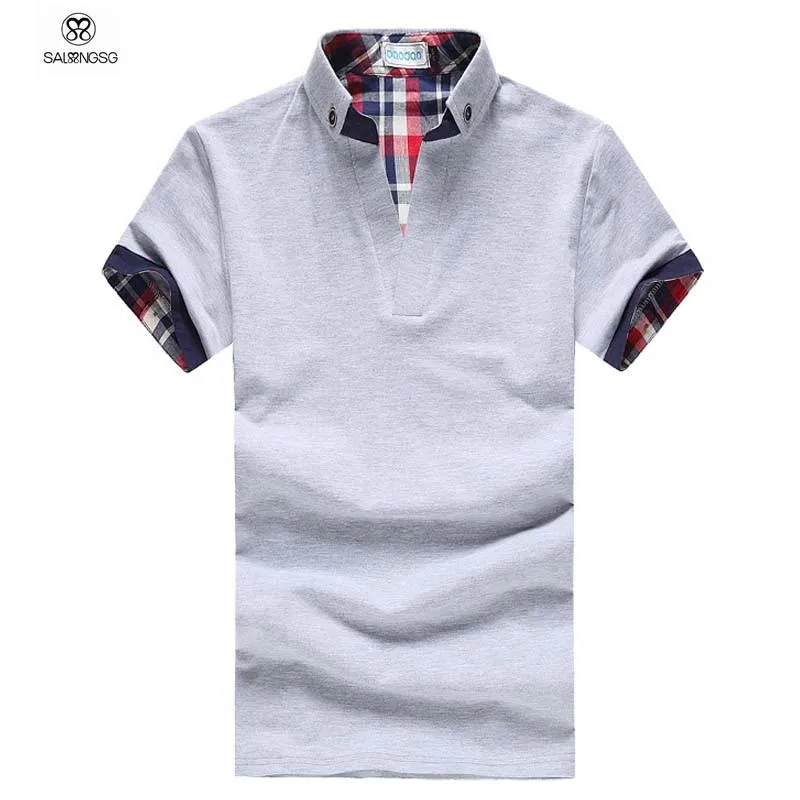 Men's Fashion V-Neck Polo
