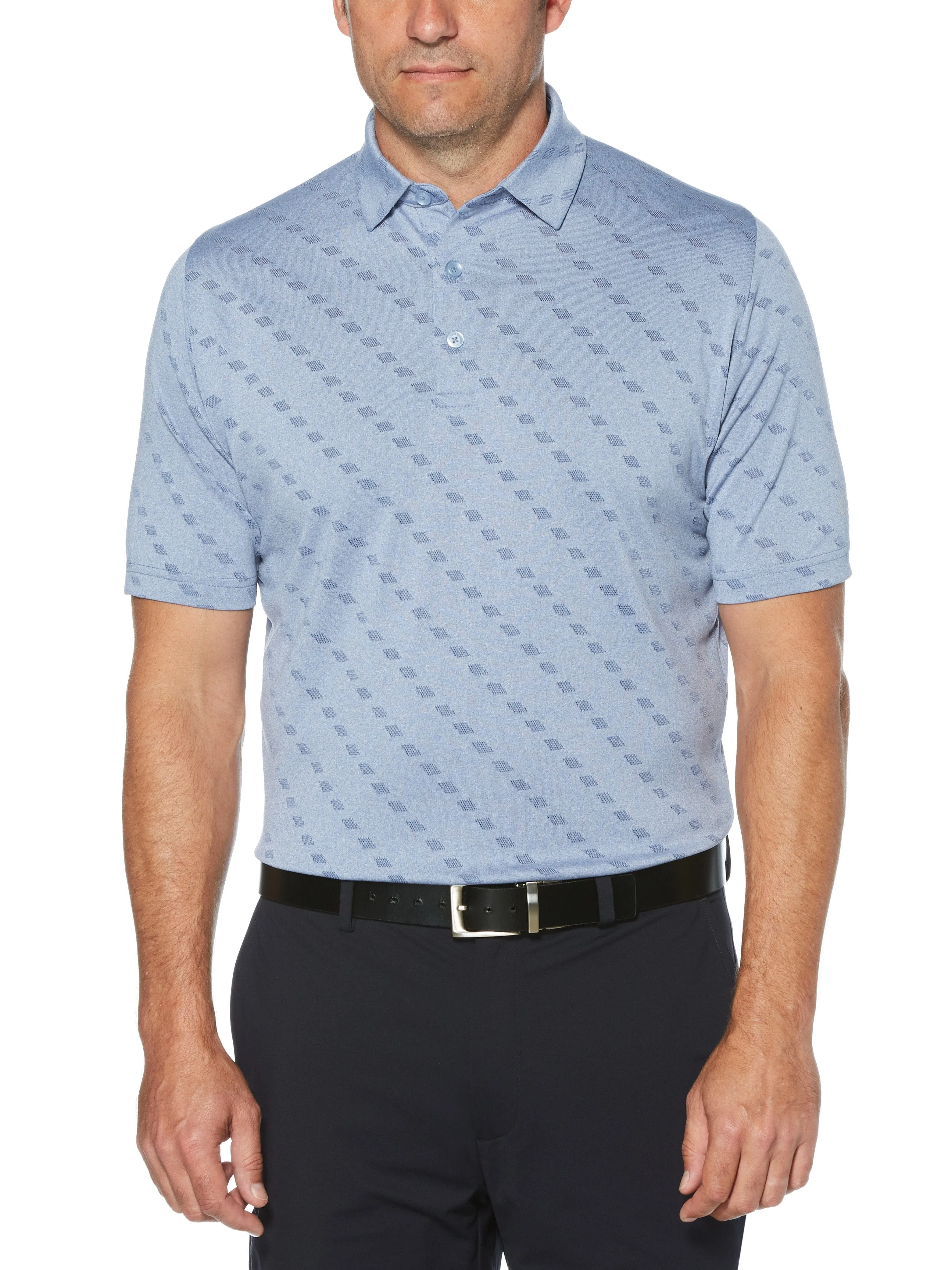 Mens Jacquard Swing Tech™ Polo