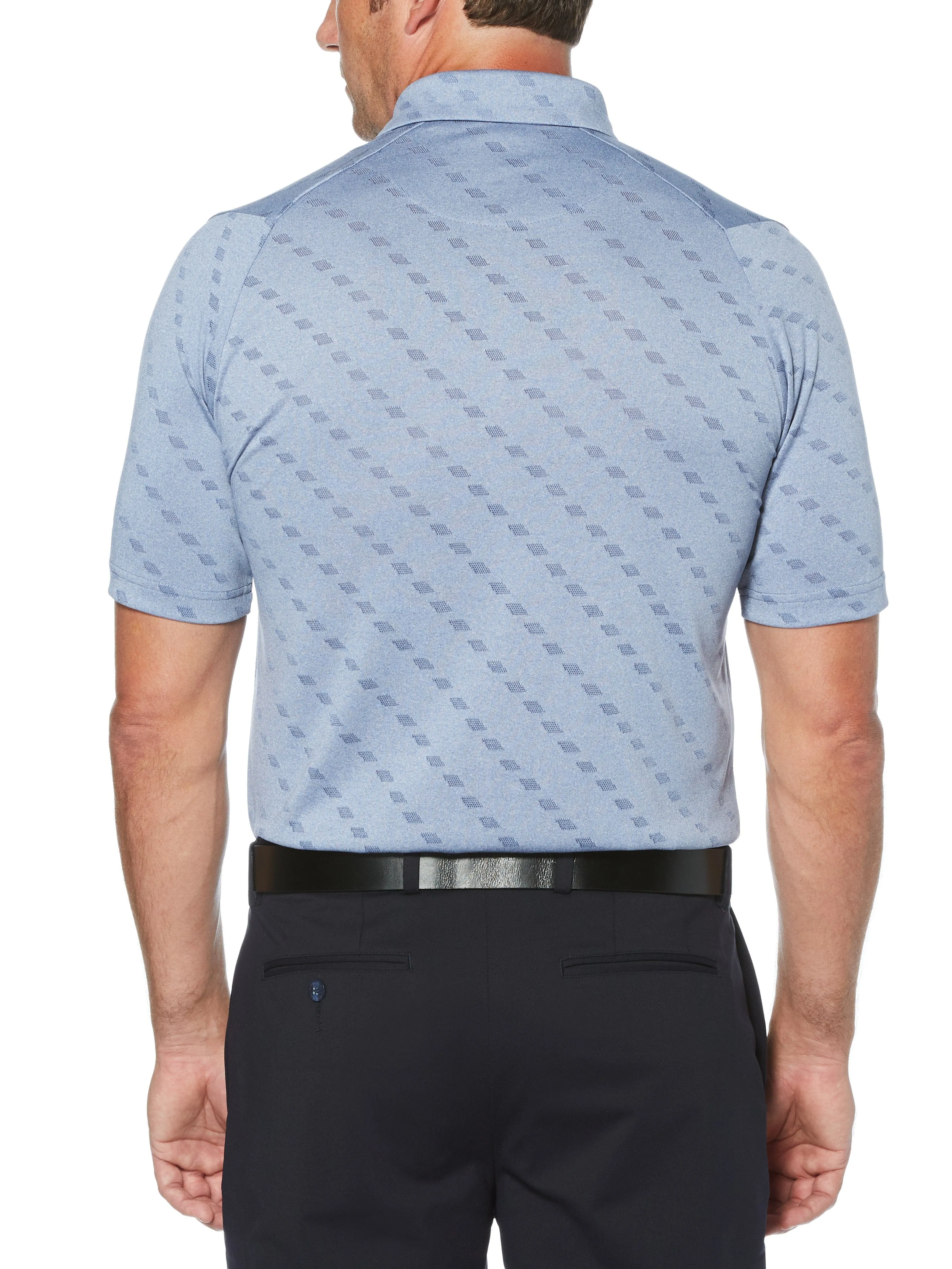 Mens Jacquard Swing Tech™ Polo