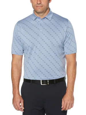 Mens Jacquard Swing Tech™ Polo